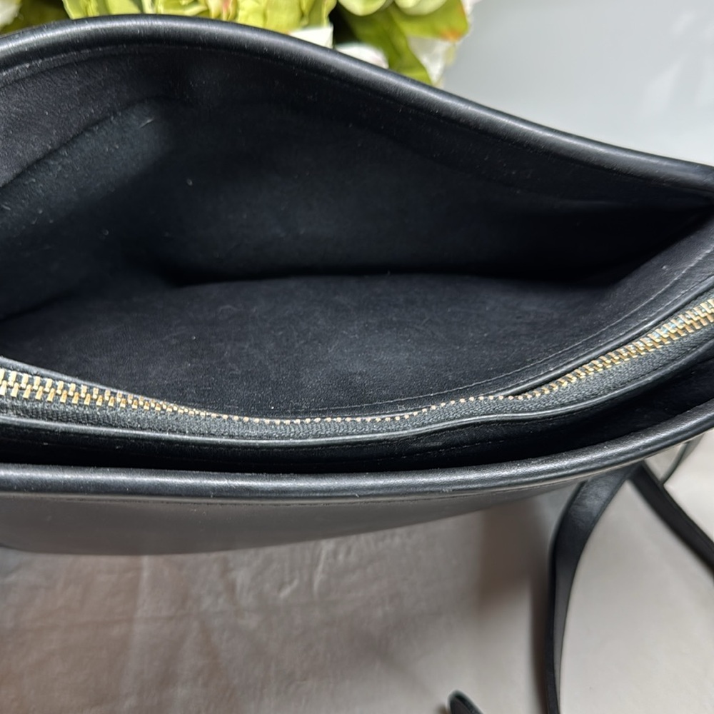 Coach Black Leather Crossbody Bag - Picture 10 of 13